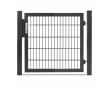 Gartentor Hoftor Doppelstabmatentor Rohrrahmentor Profi-Max 1 flg. Lichte Weite: 1090 mm Anthrazit RAL 7016