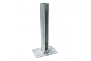 Fussplatte für Zaunpfosten 60/40 mm