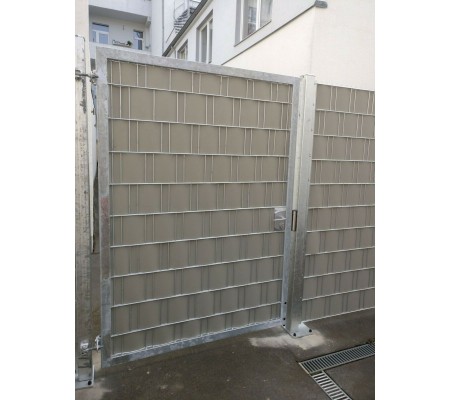 Sichtschutz expro „Der Klassiker“ - 10 Streifen á 2520 mm - Farbe Steingrau