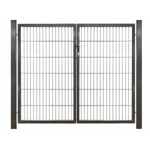 VARIO compact 2 flg. Lichte Weite: 1960 mm (Anthrazit)