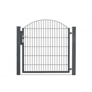 Schmuckzauntor Innsbruck / Sydney 1 flg. Lichte Weite 1170 mm - Anthrazit RAL 7016