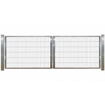 VARIO compact 2 flg. Lichte Weite: 3560 mm - verzinkt (silberfarben)