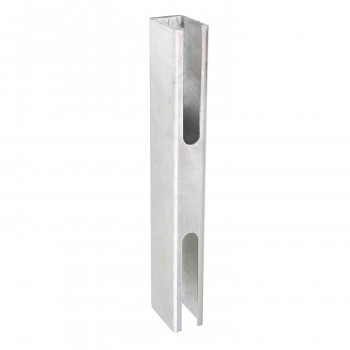 Einsteckadapter zur Verlängerung von Zaunpfosten 60 x 40 mm