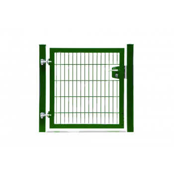 Rohrrahmentor Profi 1 flg. Lichte Weite: 100 cm - Grün RAL 6005