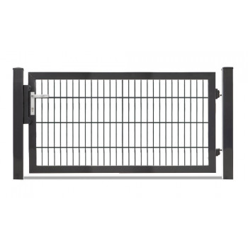 Rohrrahmentor Profi-Max 1 flg. Lichte Weite: 1590 mm Höhe 800 mm Grün RAL 6005