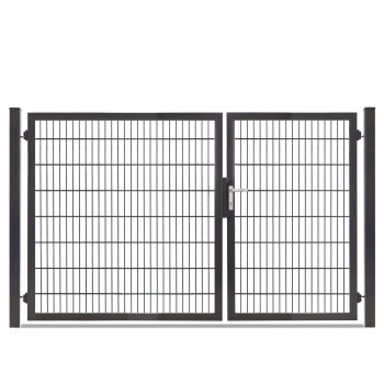 Rohrrahmentor Profi-Max 2 flg. Lichte Weite: 2640 mm Höhe 1600 mm Grün RAL 6005