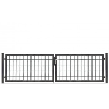 Rohrrahmentor Profi-Max 2 flg. Lichte Weite: 3640 mm Höhe 1000 mm Grün RAL 6005